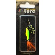 Блешня для риболовлі, обертова, EOS S0018B, вага 5,6 г, колір GS431084